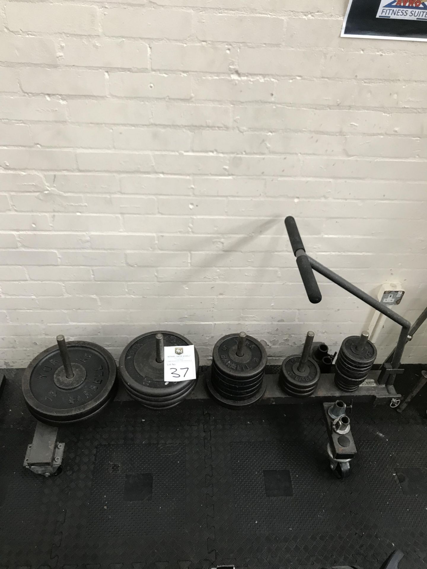 Weights & Trolley - Image 2 of 2