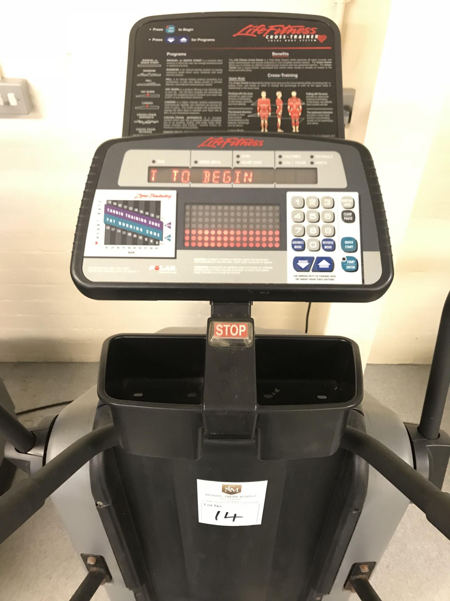 Life Fitness Cross Trainer - Image 2 of 5