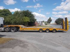 King GTS44/3 Low loader trailer Year 2011