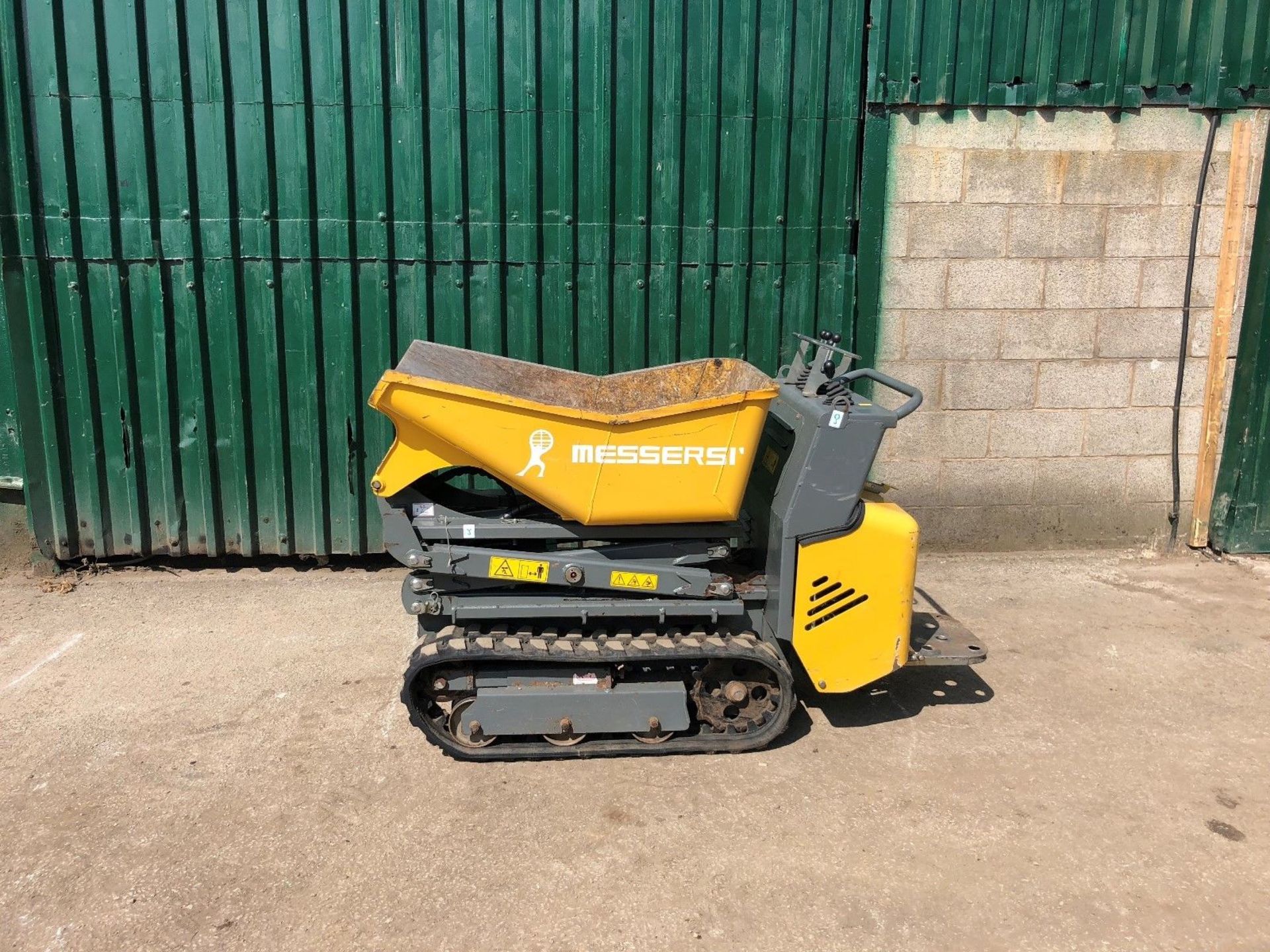 2014 Messersi TCH07 500kg High Tip Dumper