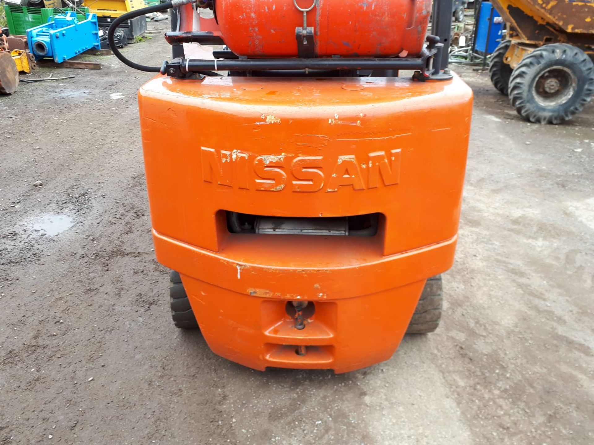 Nissan LPG Forklift Duplex Clear View Mast Low Hours - Image 3 of 8