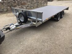 Ifor Williams LM166G Trailer 3500kg Flatbed Plant Low Loader 2018