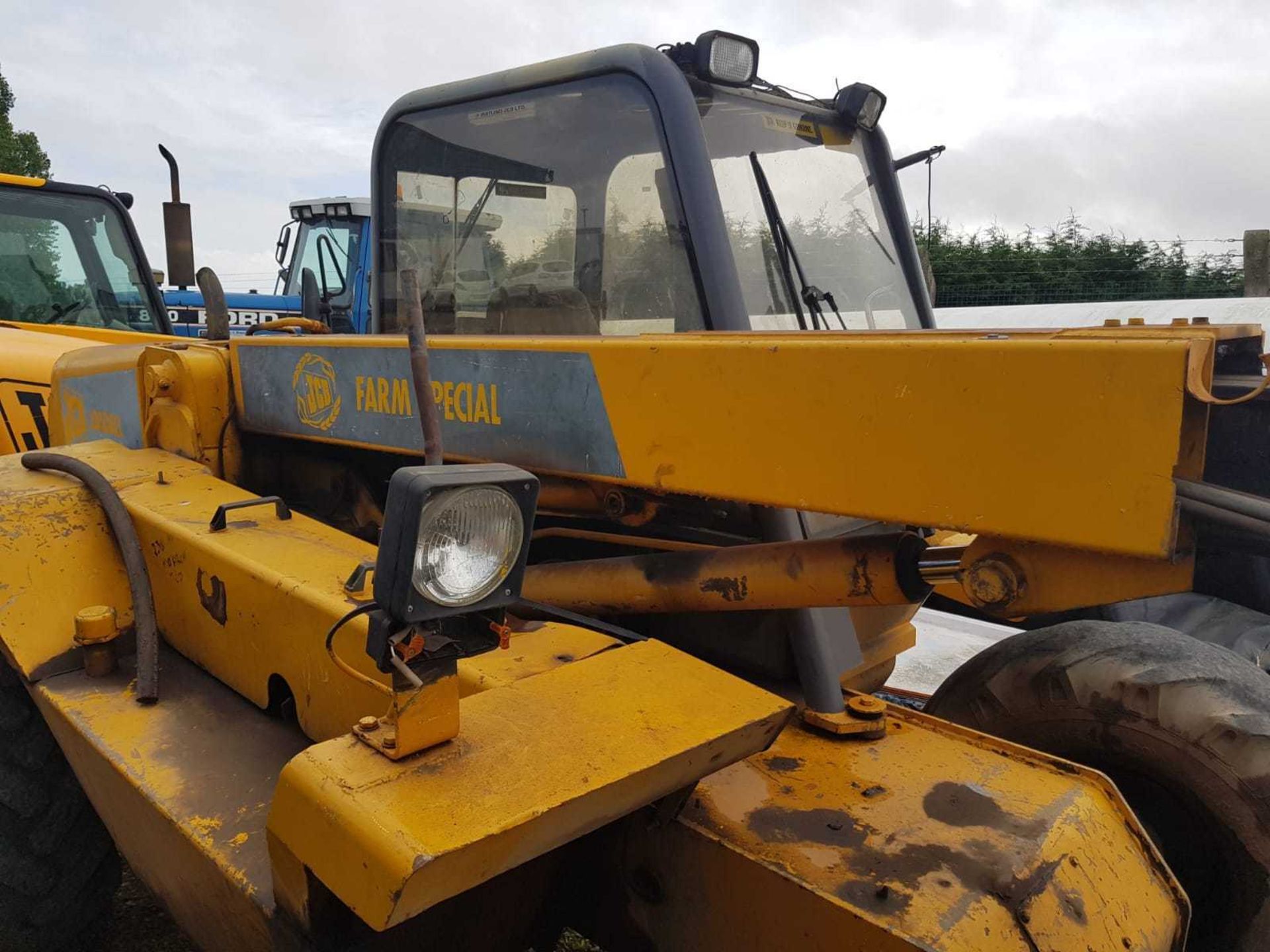 JCB 526 TURBO FARM SPECIAL TELEHANDLER, LOADALL, FORKLIFT - Image 5 of 9