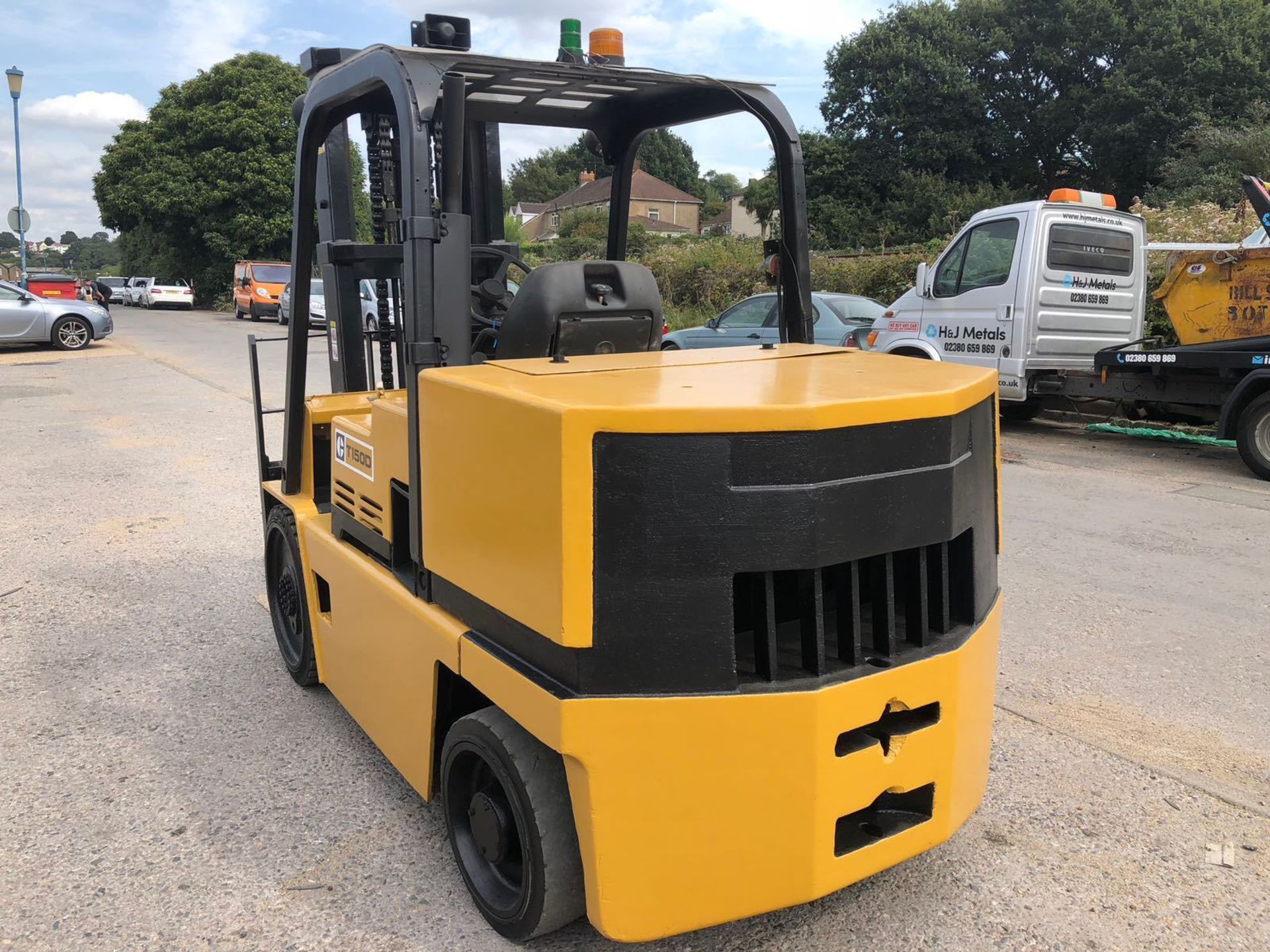 CAT 7.0 Tonne Compact Diesel Forklift, 2.4 Metre Lift, Low Hours, New H&S Cert - Bild 3 aus 3