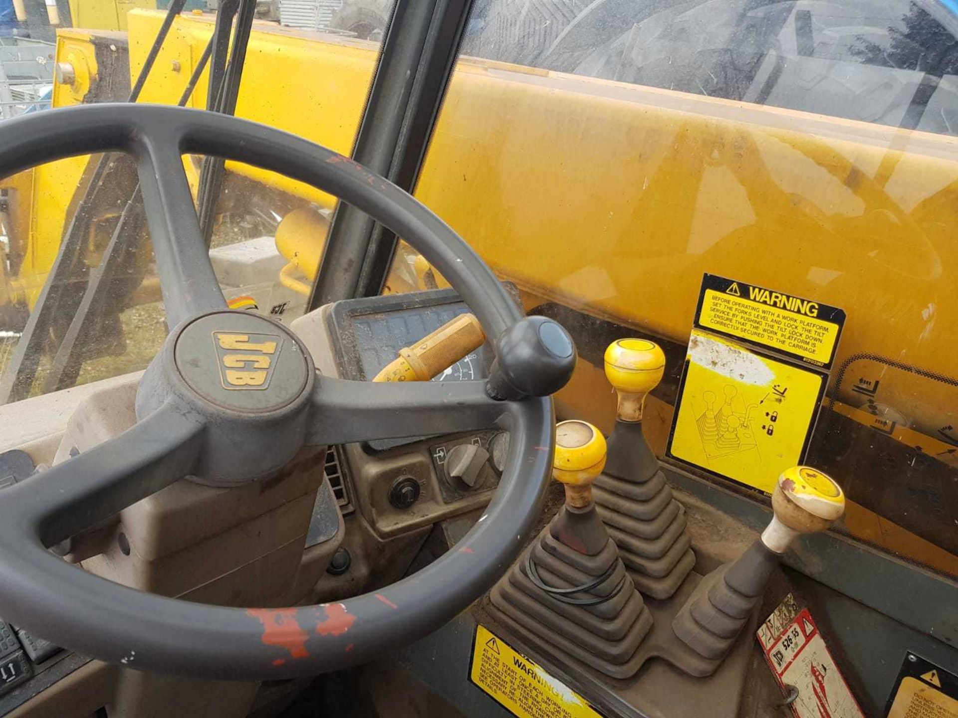 JCB 526 TURBO FARM SPECIAL TELEHANDLER, LOADALL, FORKLIFT - Image 3 of 9