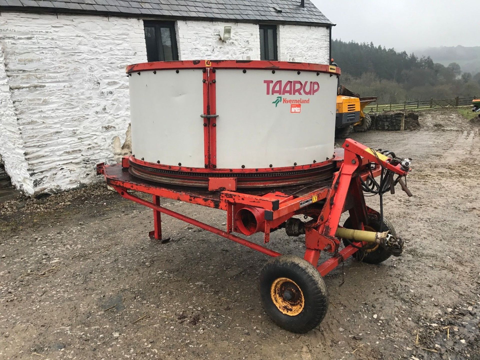 Kverneland Taarup Strw Chopper Tractor Mounted