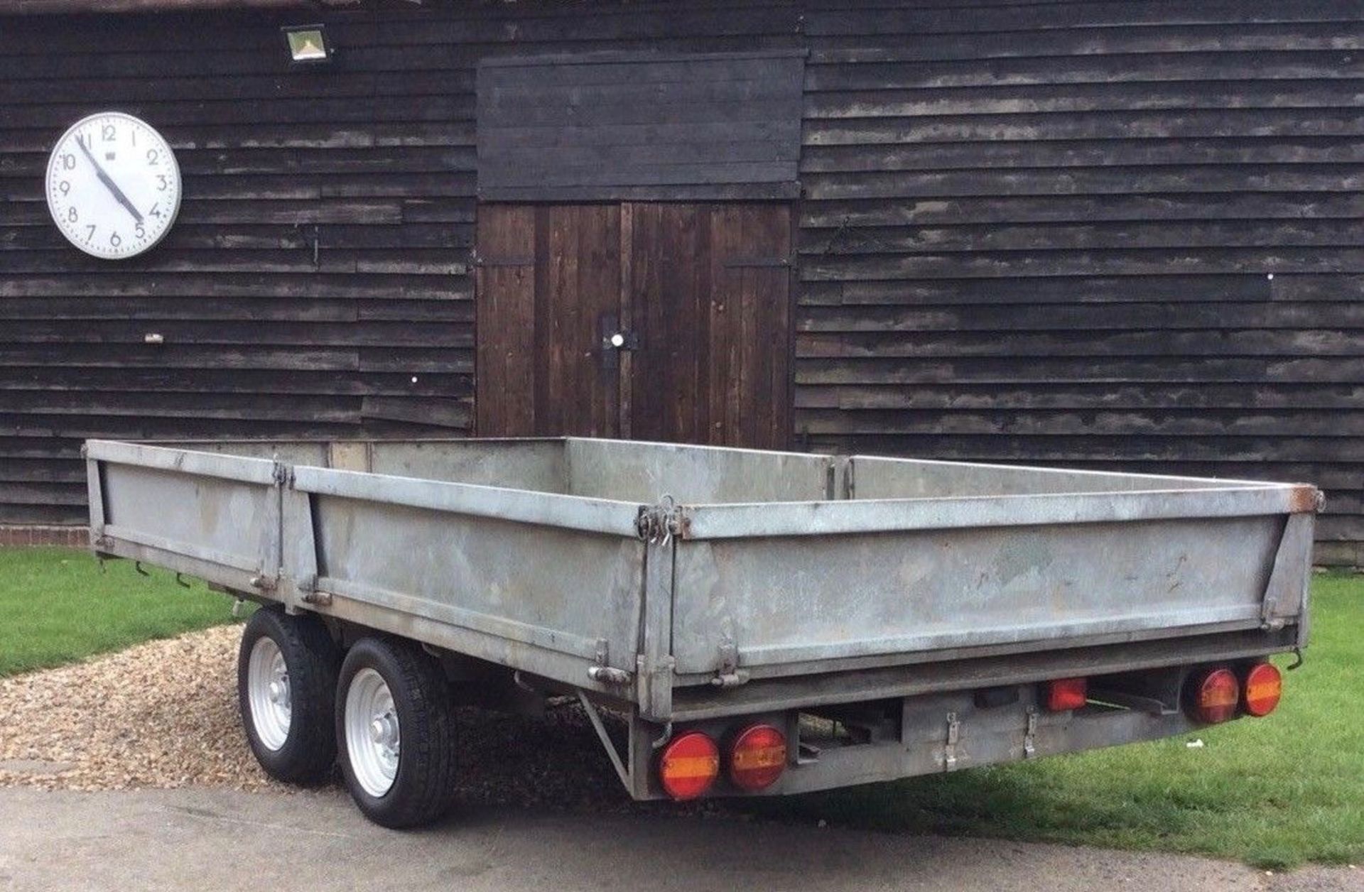 Bateson Trailer Plant Flatbed Twin Axle 6 Ft x 11 Ft * With Ramps* Dropside(442) - Image 2 of 6