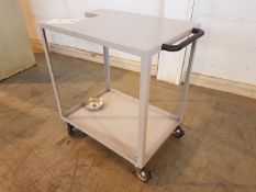 Steel Trolley on castors