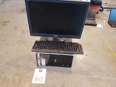 Computer Base unit , Screen and Keyboard