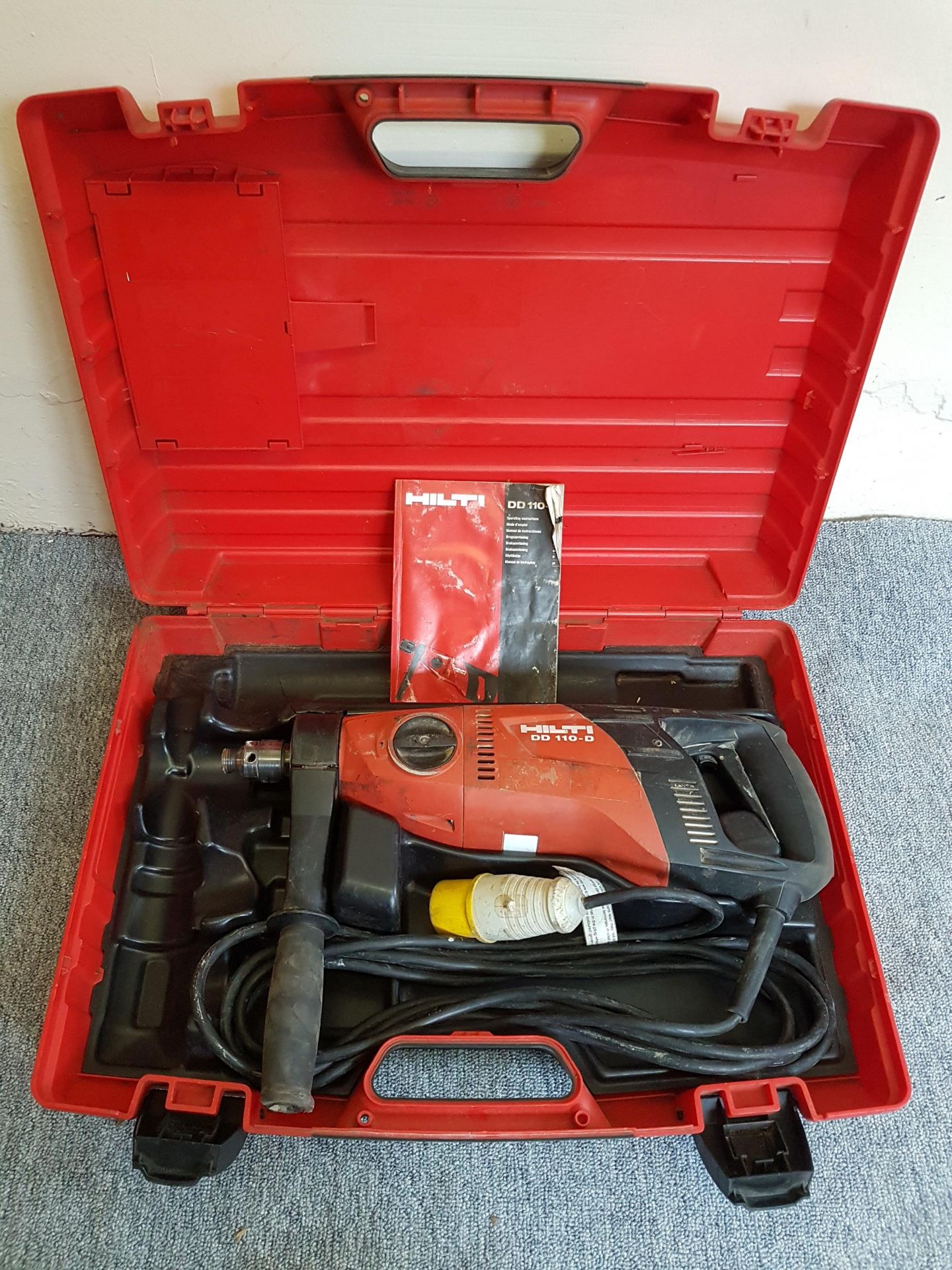 Hilti DD 110-D Diamond Core Drill 110v in Box - Tested / In Working Order