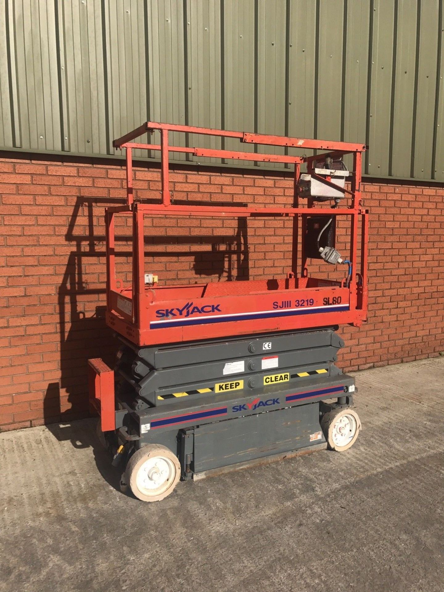 2007 Skyjack SJ3219 Scissor Lift Cherry Picker - Image 3 of 10