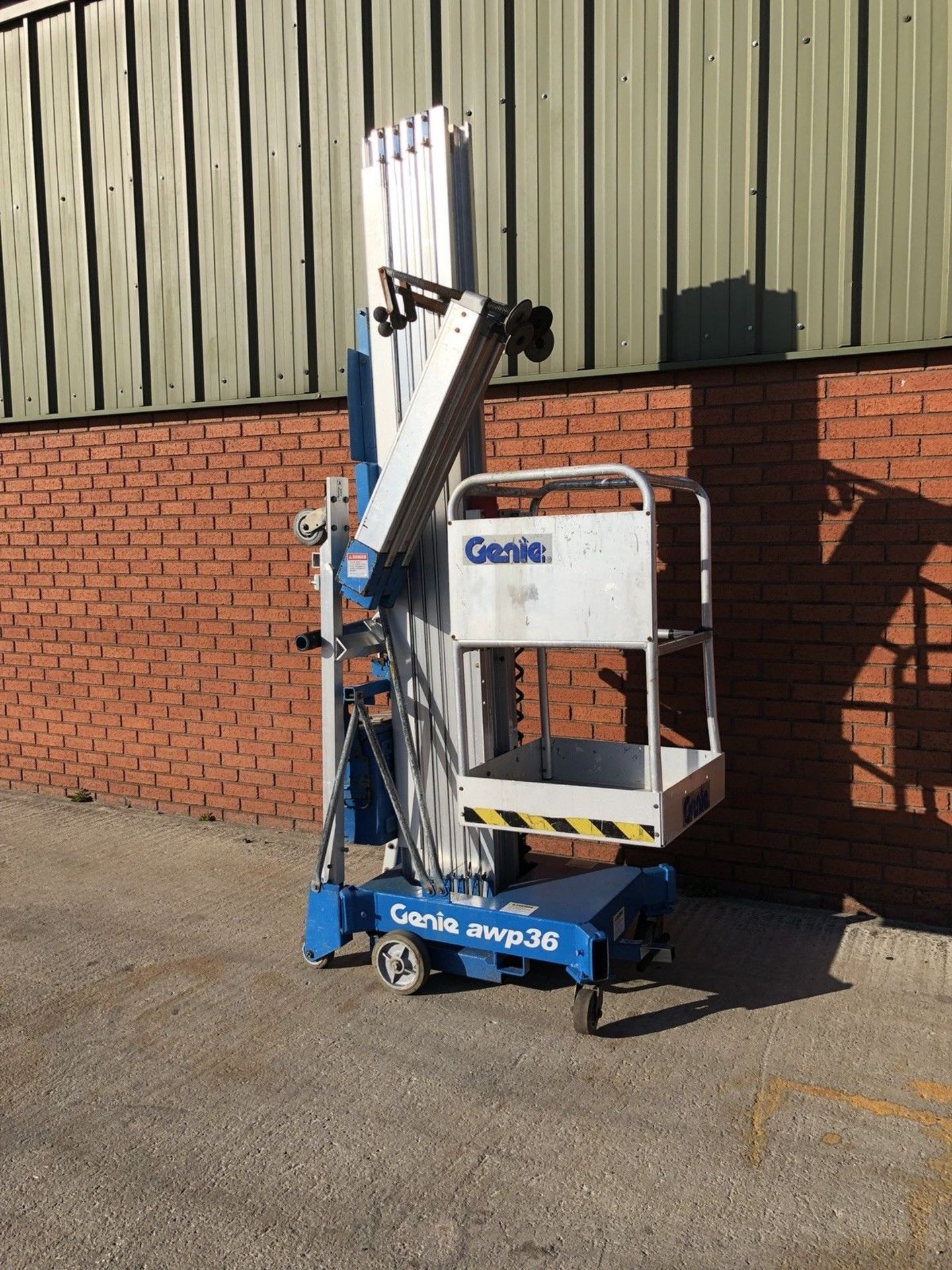 GENIE AWP36S Access Platform Cherry Picker Scissor Lift - Image 3 of 6