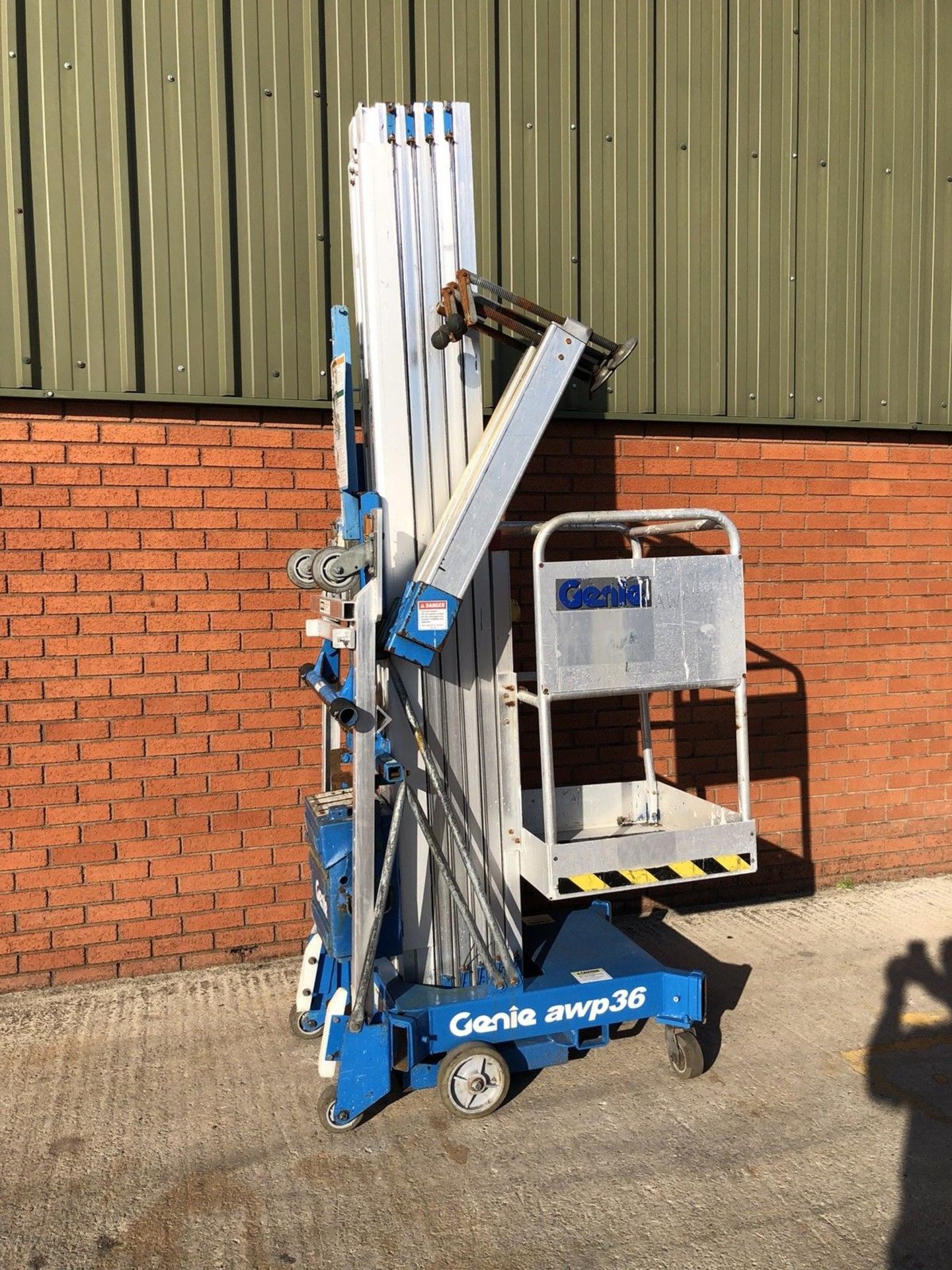 GENIE AWP36S Access Platform Cherry Picker Scissor Lift - Image 2 of 6