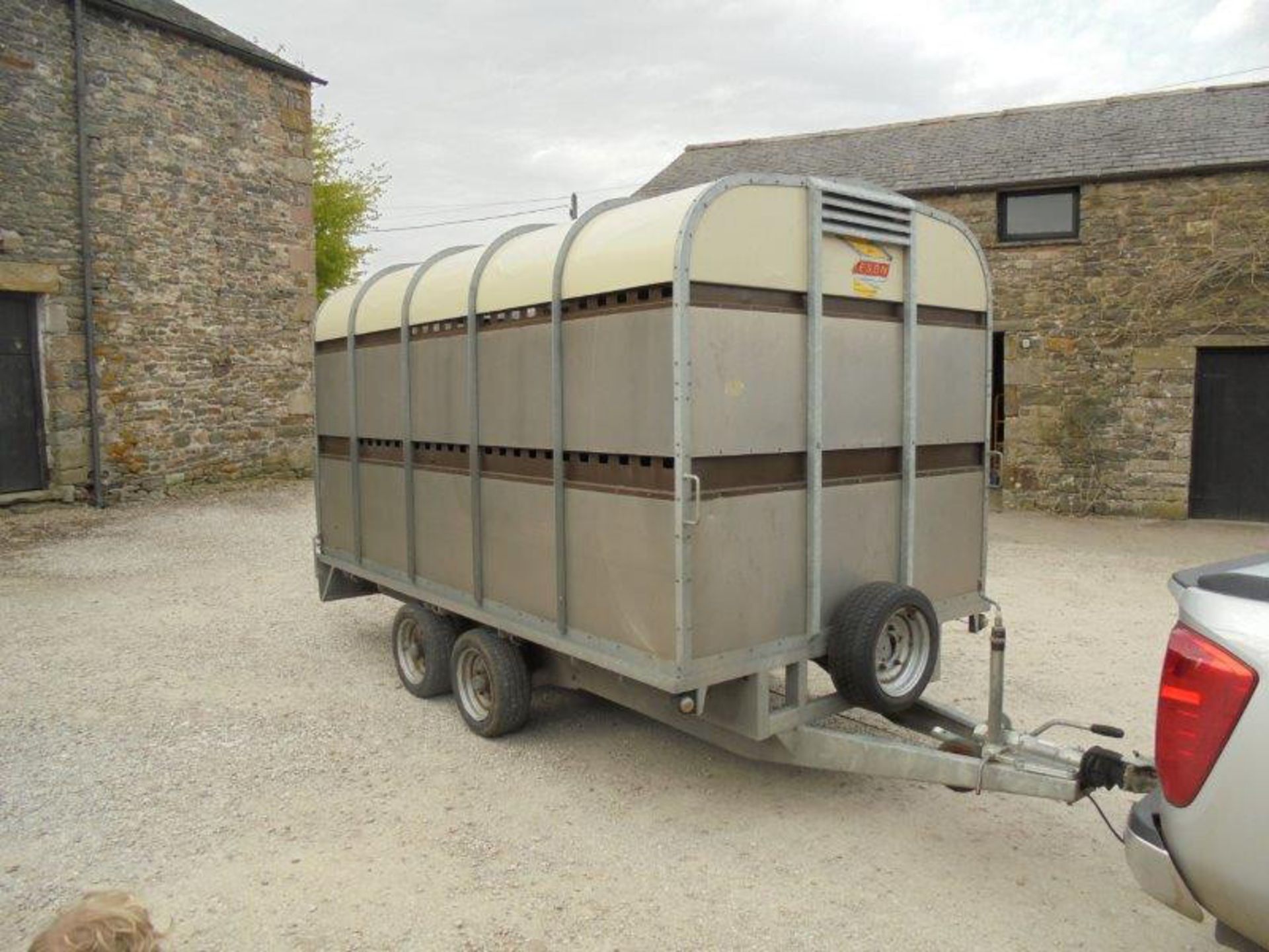 2009 Bateson 60LT livestock trailer c/w sheep decks - Image 7 of 12
