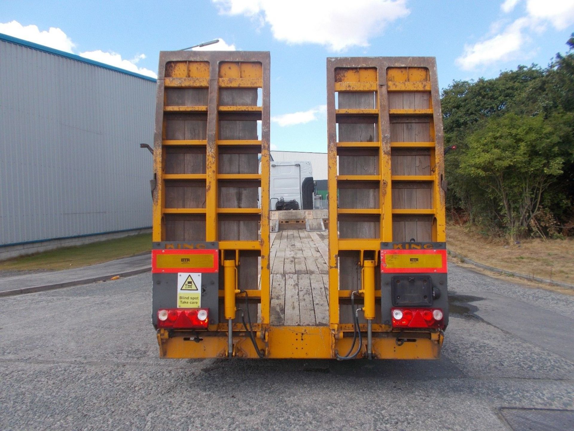 2011 King GTS 44 Low Loader trailer Step Frame Ramps Out Riggers MOT Jan 19 - Image 6 of 10