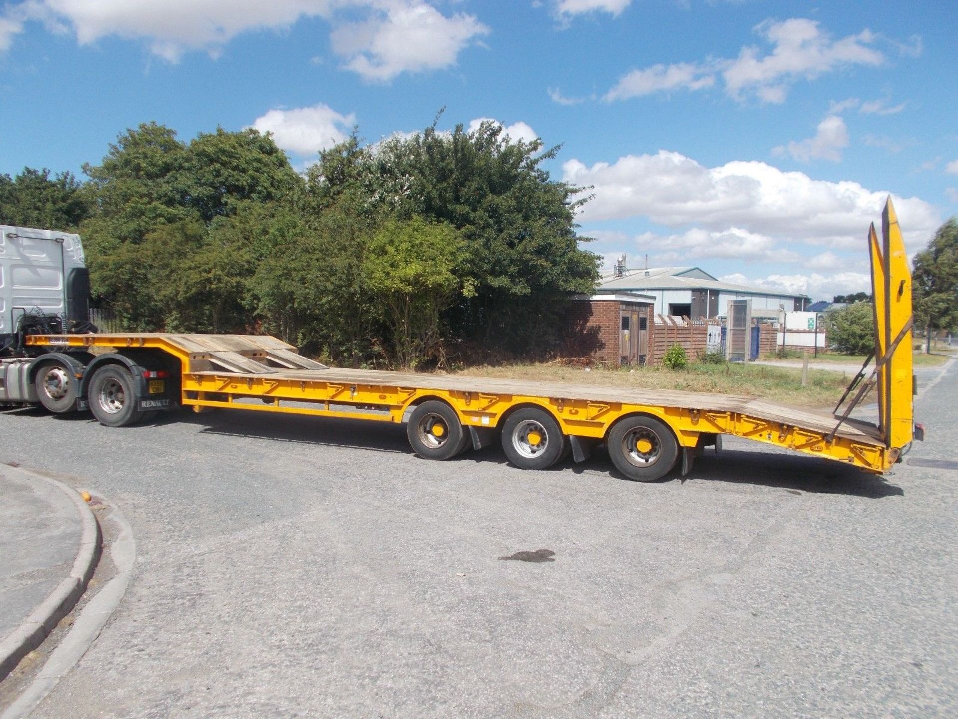 2011 King GTS 44 Low Loader trailer Step Frame Ramps Out Riggers MOT Jan 19 - Image 2 of 10