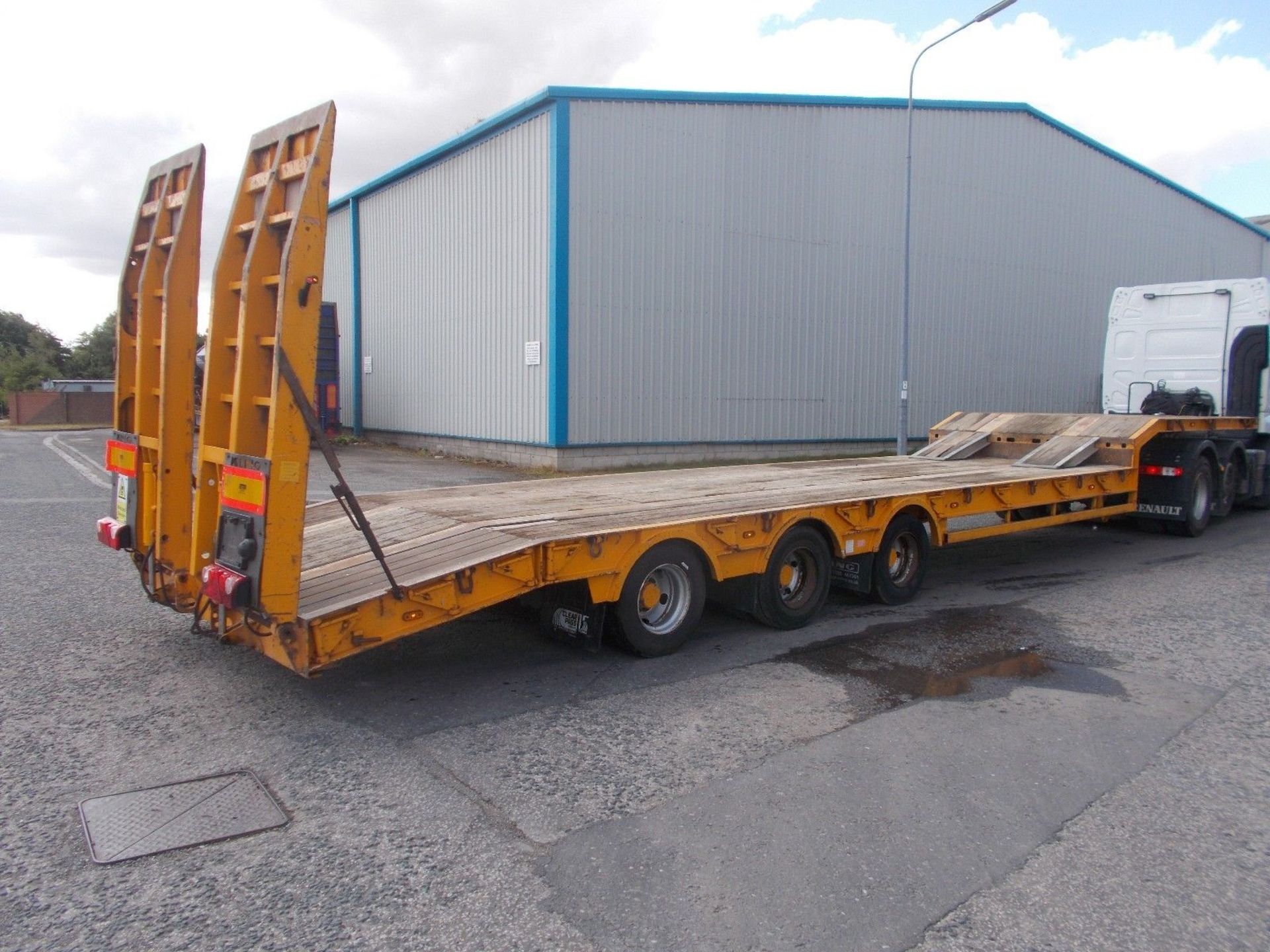 2011 King GTS 44 Low Loader trailer Step Frame Ramps Out Riggers MOT Jan 19 - Image 5 of 10