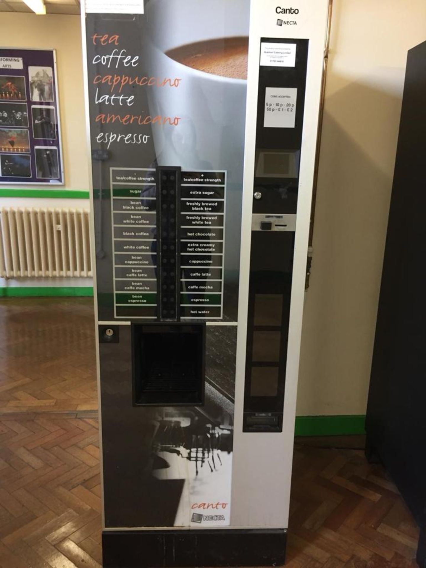 Necta Coffee Vending Machine