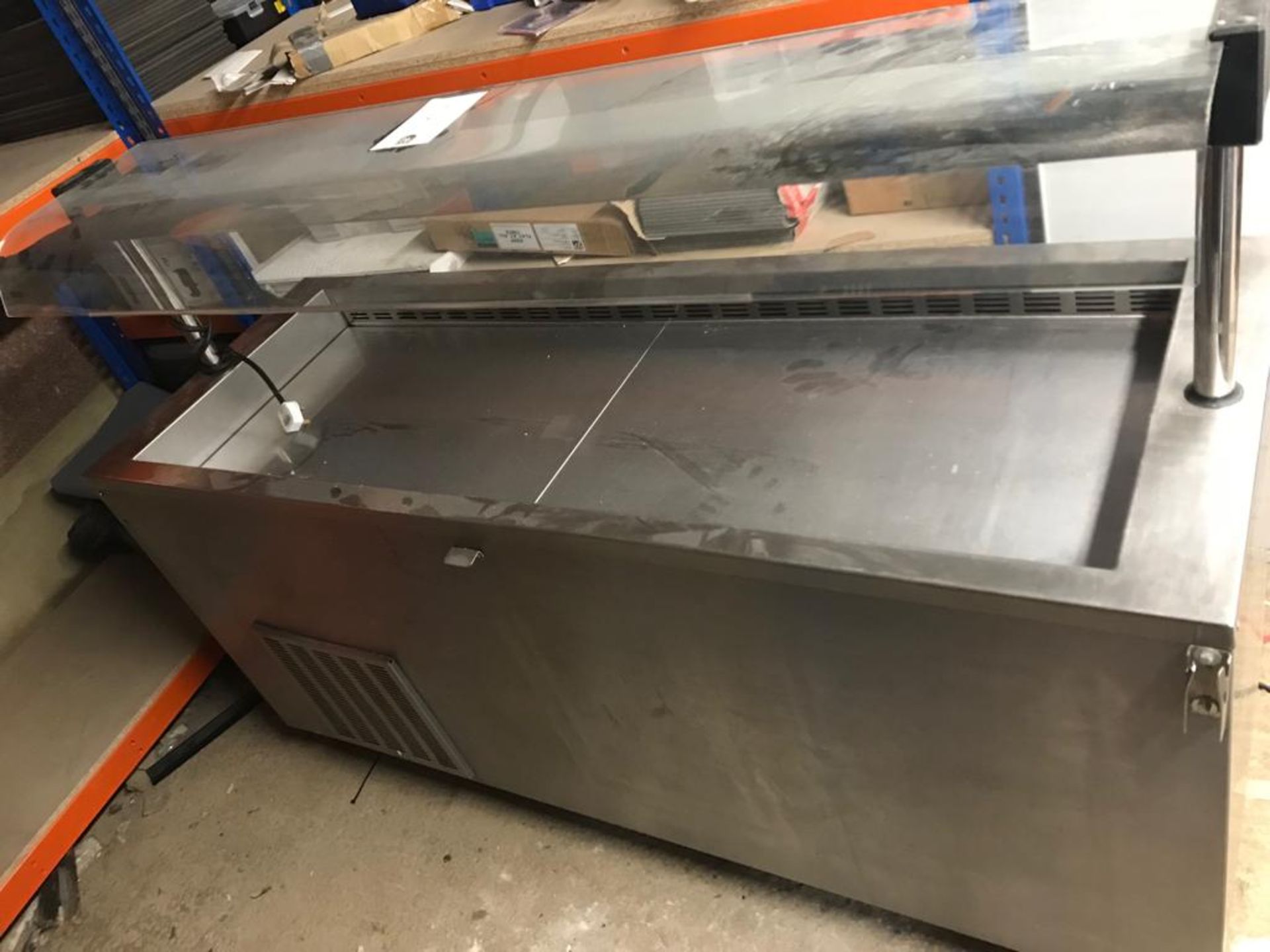 Stainless Steel Bain Marie Counter