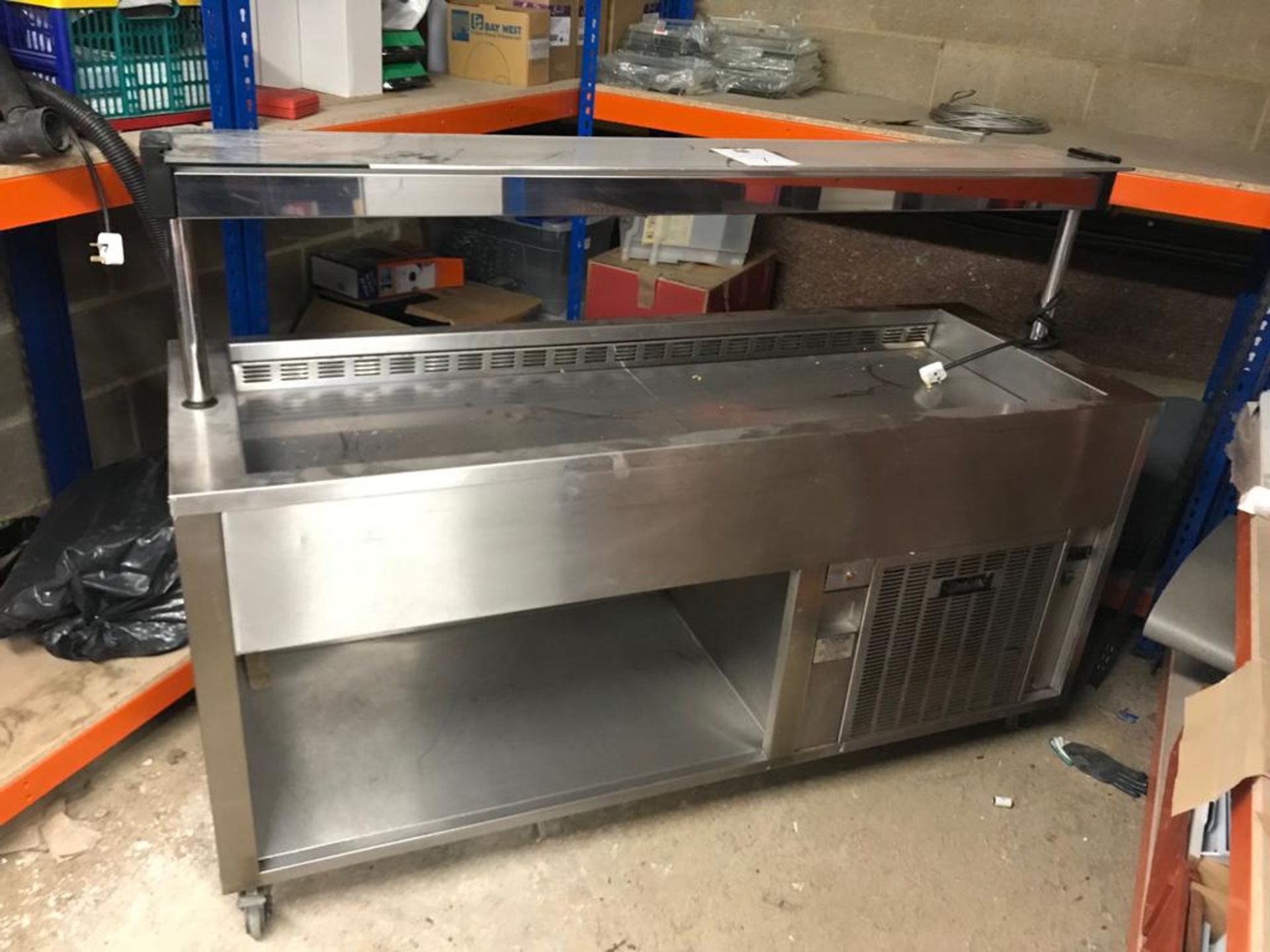 Stainless Steel Bain Marie Counter - Image 3 of 8