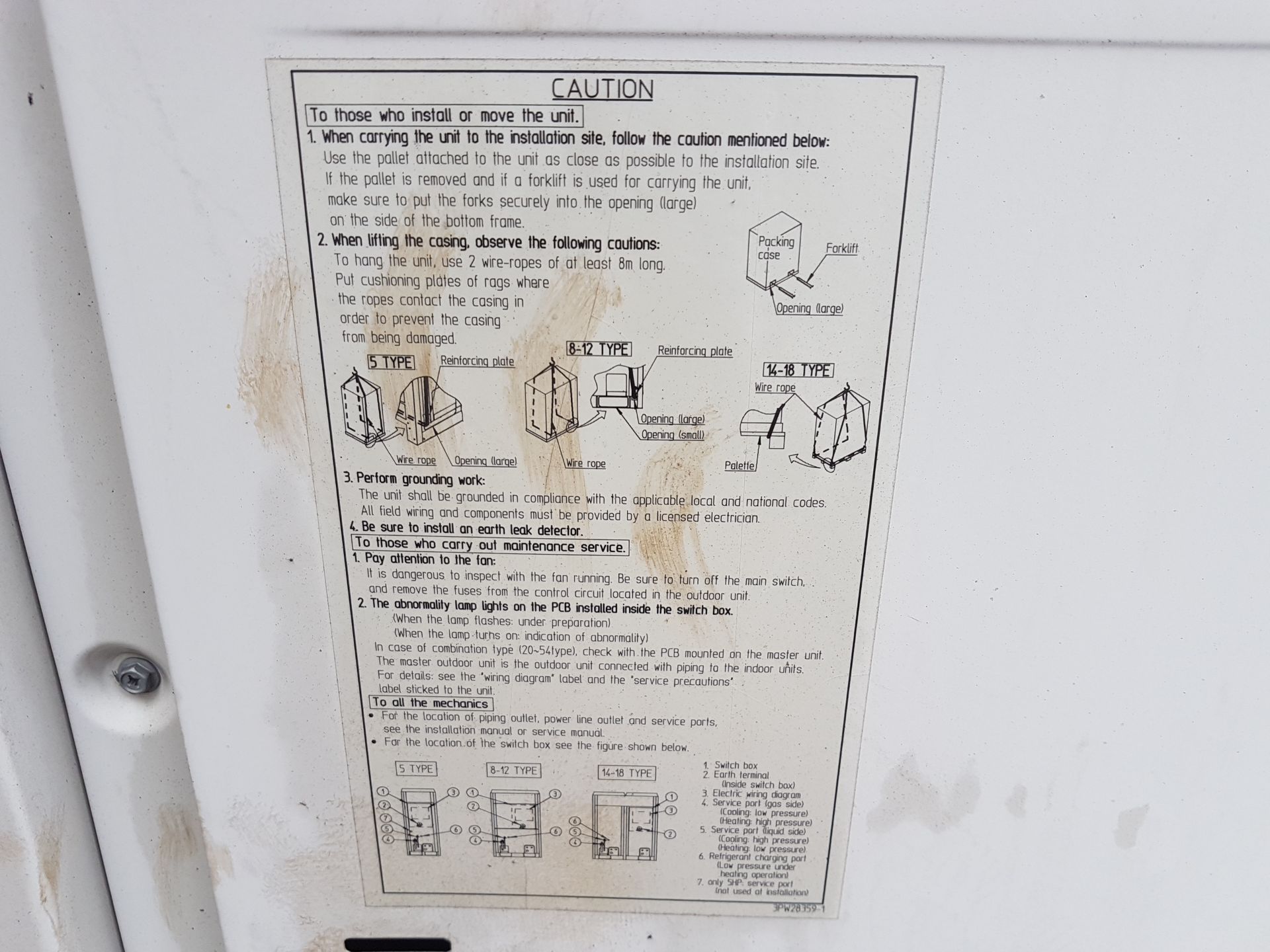 Daikin Super Inverter Roof top Aircon Unit - Image 4 of 6