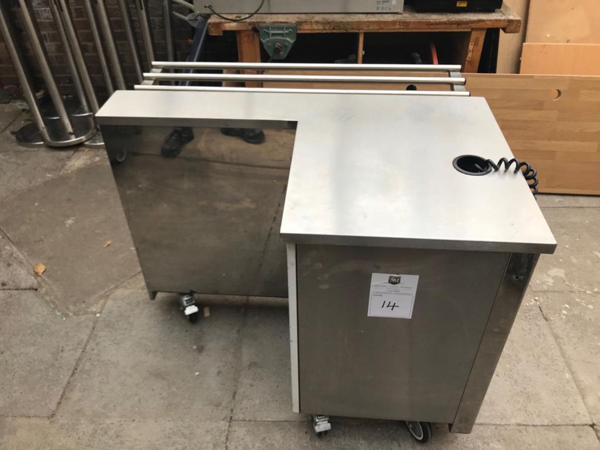 Moffat Right Hand Cash Unit With Tray Slide Stainless Steel - Image 5 of 5