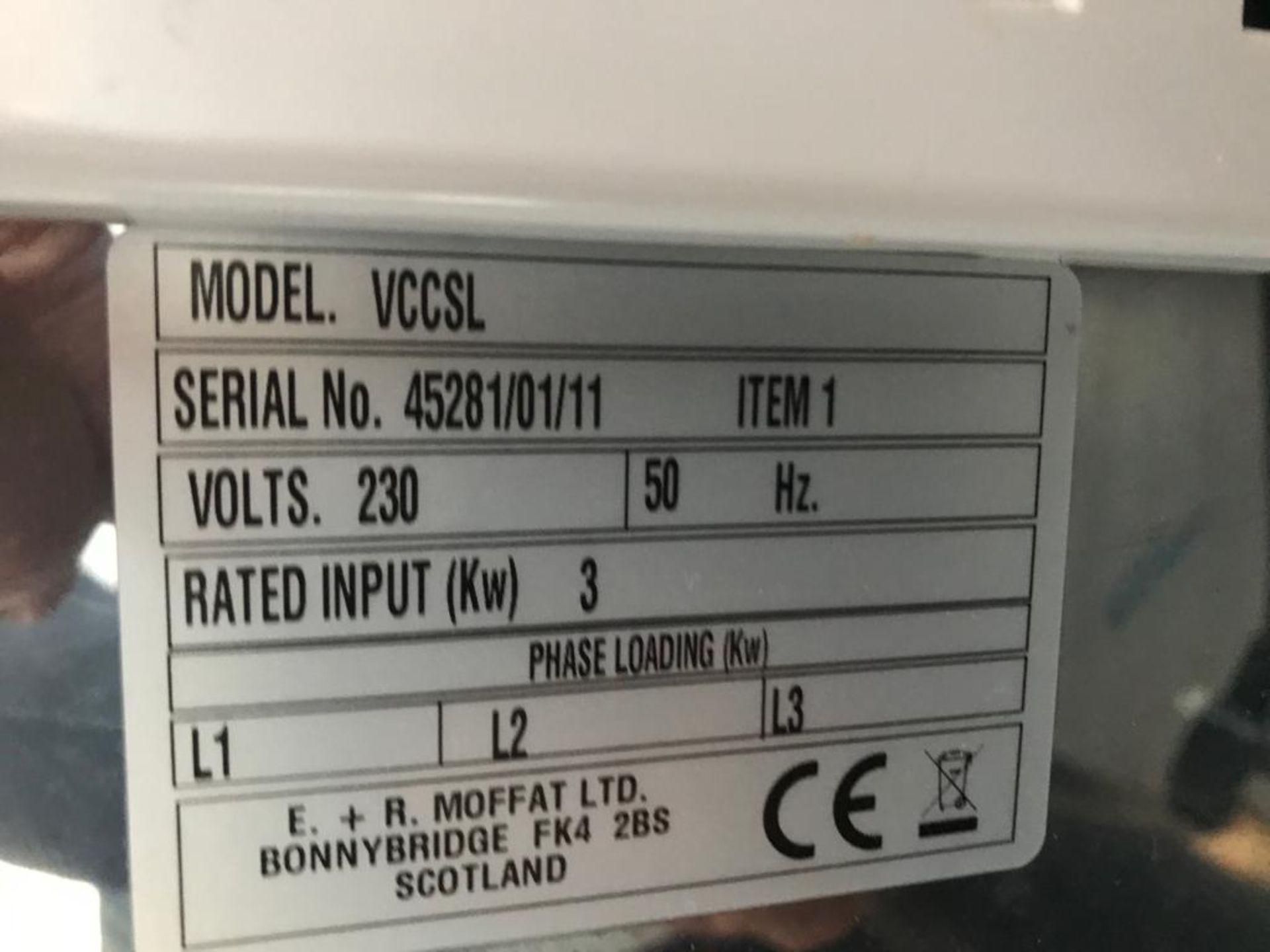 Moffat Right Hand Cash Unit With Tray Slide Stainless Steel - Image 2 of 5