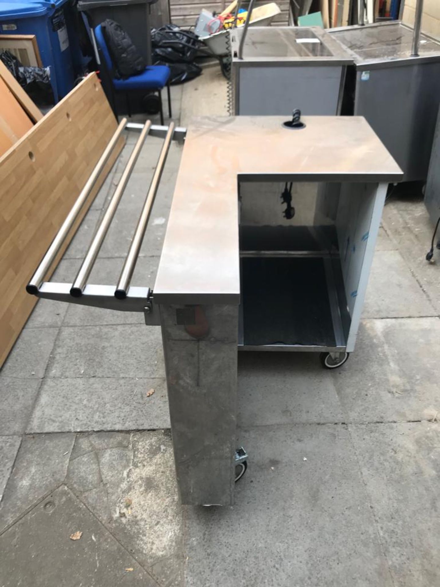 Moffat Right Hand Cash Unit With Tray Slide Stainless Steel