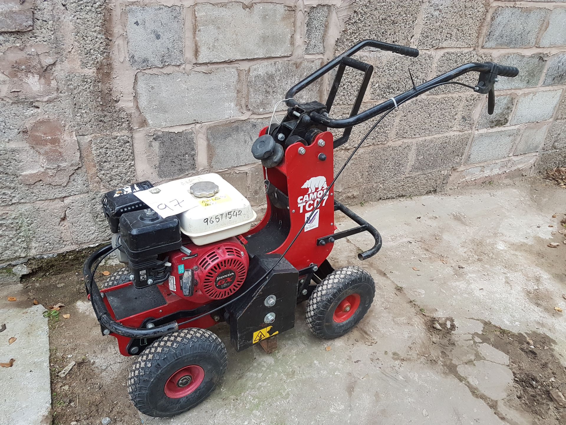 Camon TC07 Honda powered Rotovator - Tested / In working order