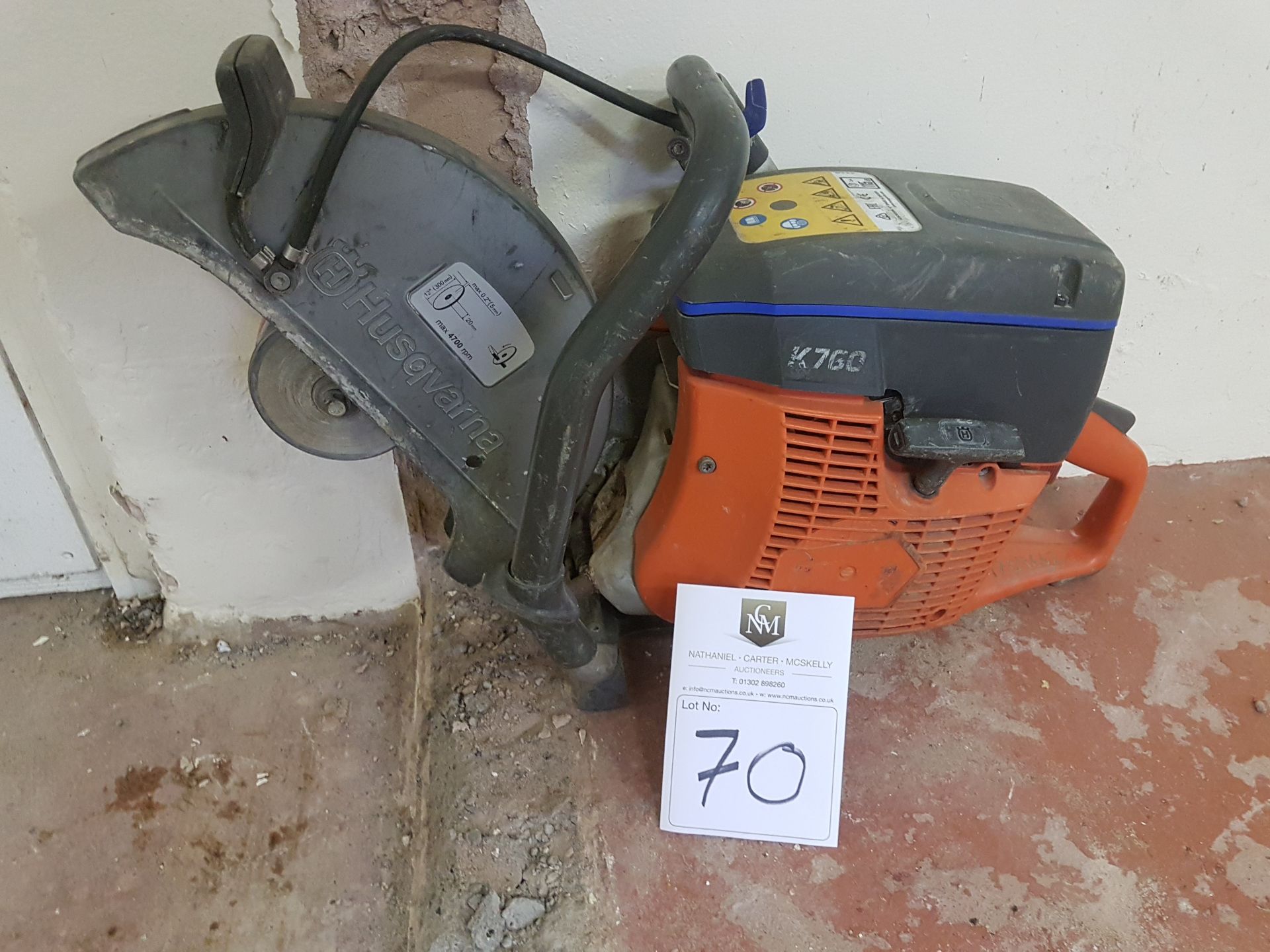 Husqvarna k760 Petrol Powered Saw - Tested / In working order