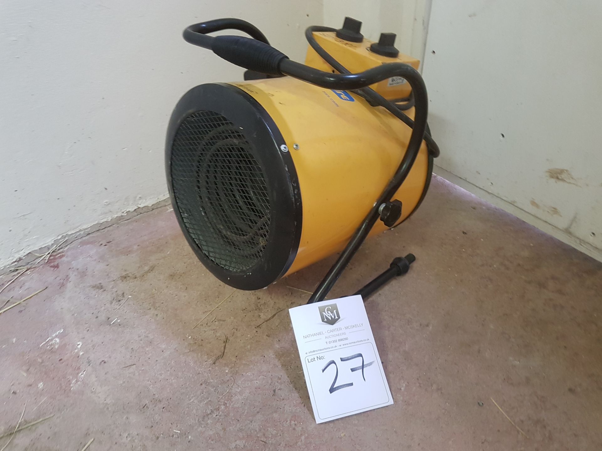 Site Heater 240v - Tested / In working order