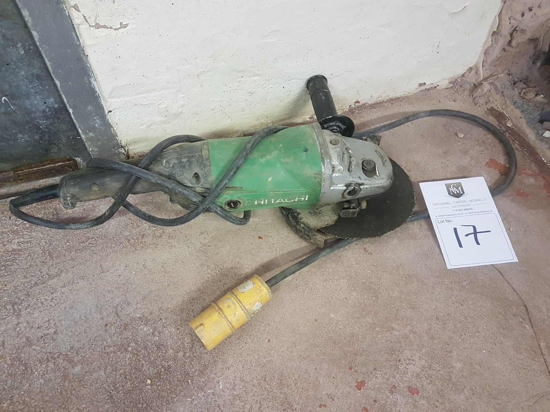 Hitachi 110v Angle Grinder - Tested / In working order