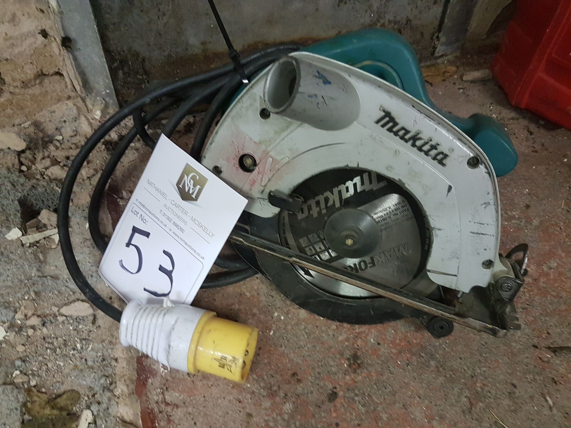 Makita Circular Saw 110v - tested / In working order