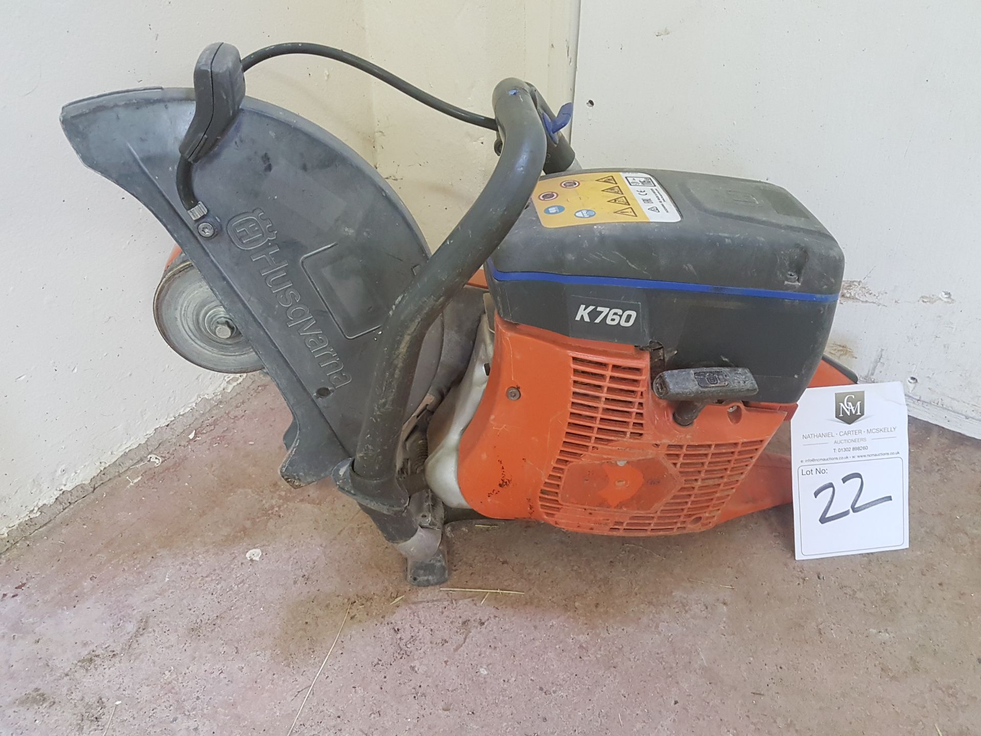 Husqvarna k760 Petrol Powered Saw - Tested / In working order