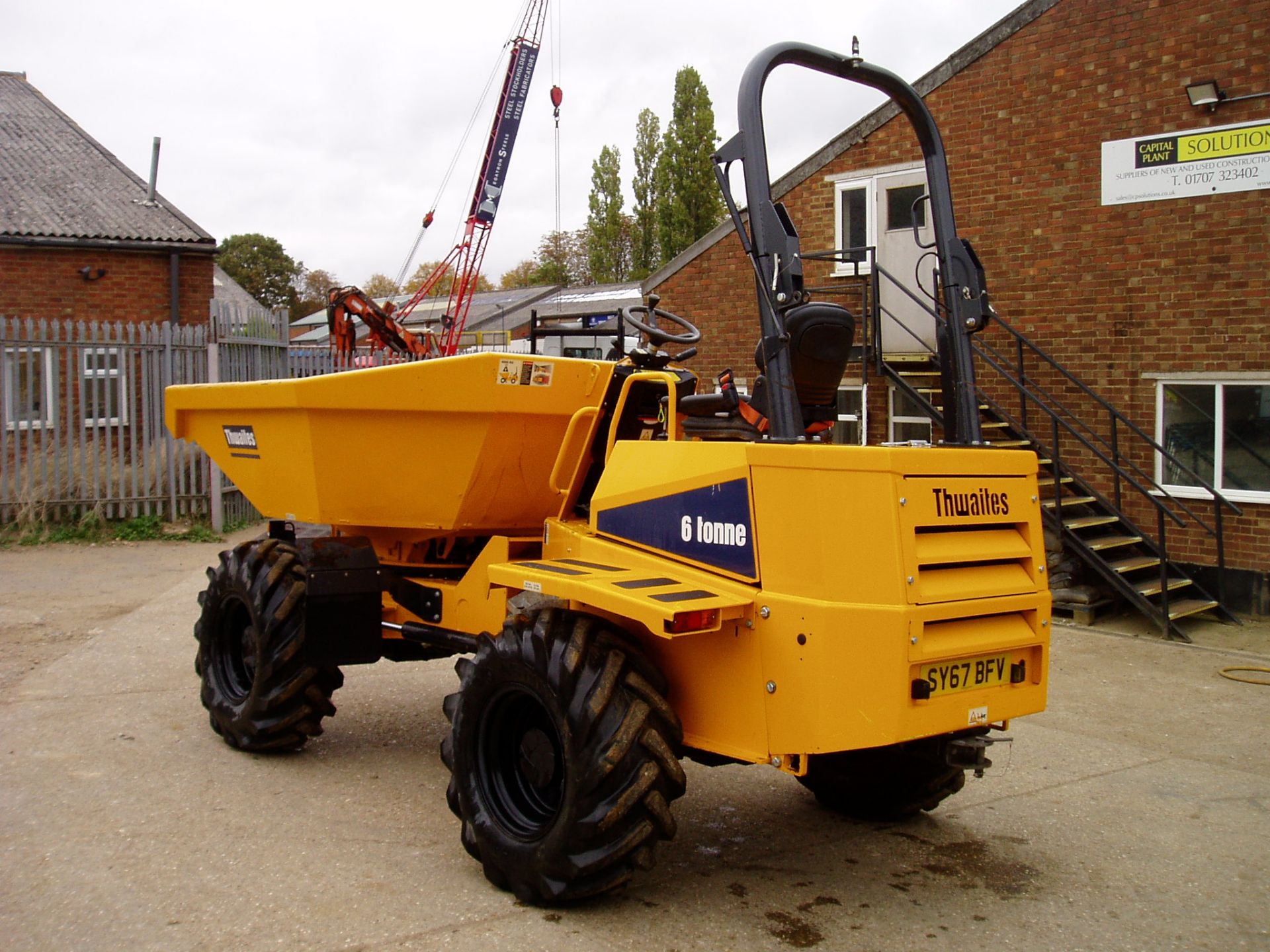 Thwaites 6 Ton Swivel Skip Dumper (SOL 05411) - Bild 2 aus 21