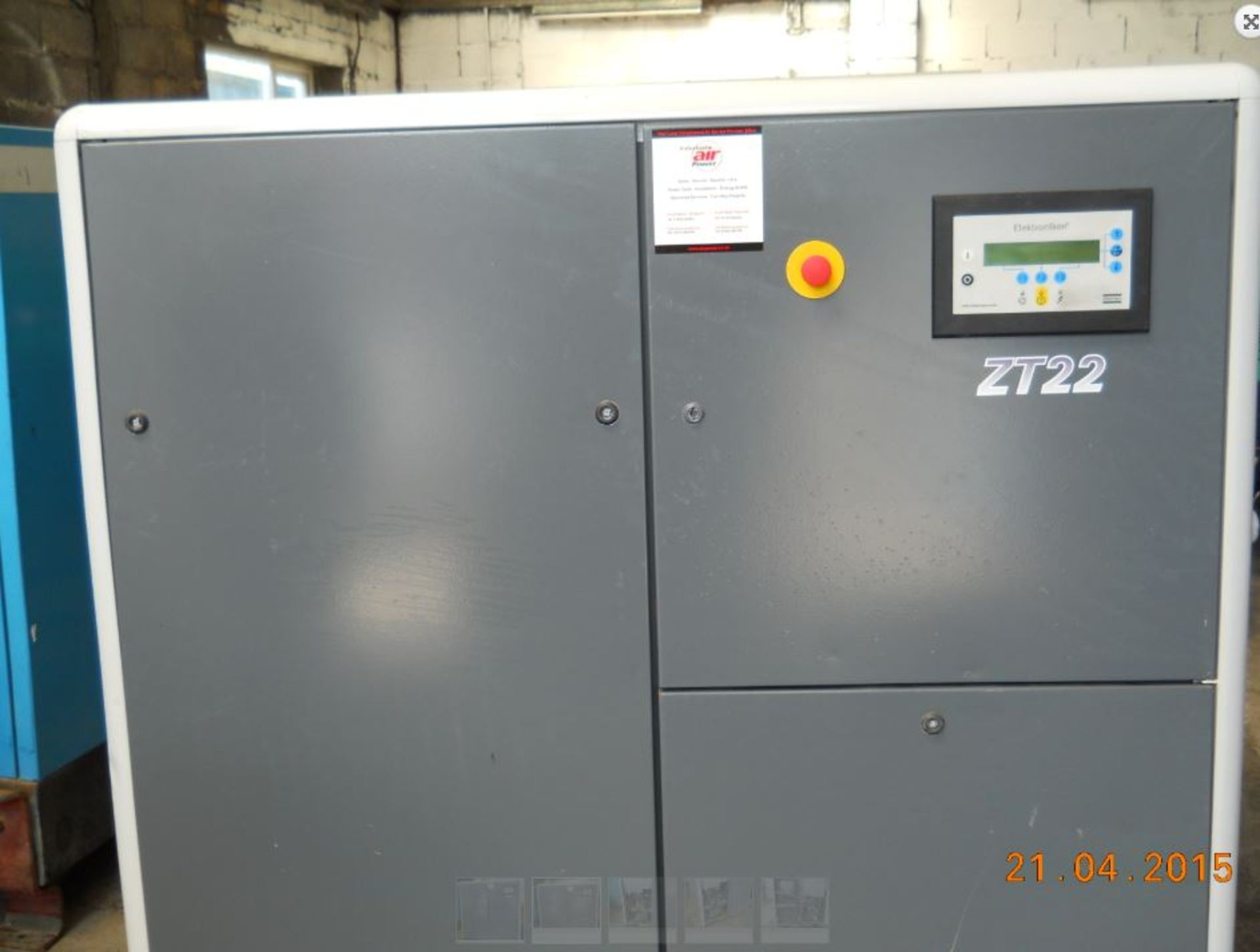 ATLAS COPCO ZT22 Oil-Free Compressor - Bild 2 aus 5