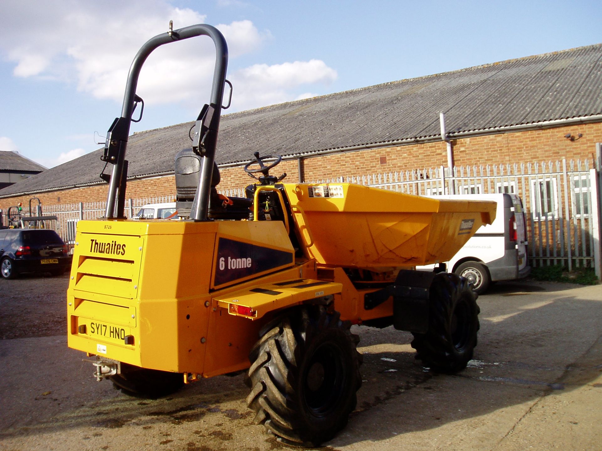 Thwaites 6 Ton Swivel Skip Dumper (SOL 05419) - Bild 13 aus 21