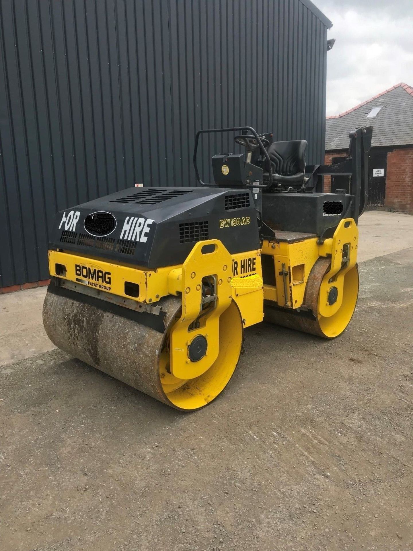 Bomag Roller Ride On Roller BW138, Good Condition - Image 2 of 10