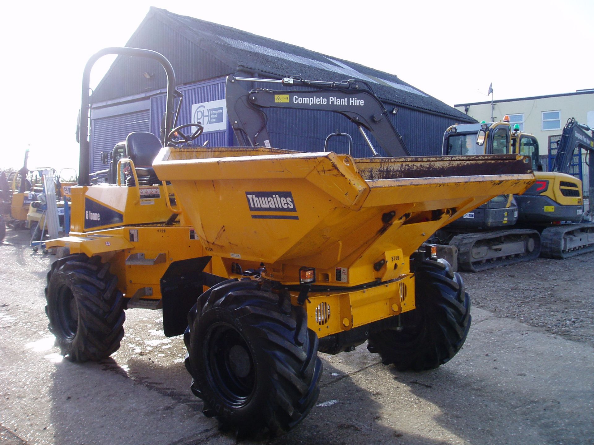 Thwaites 6 Ton Swivel Skip Dumper (SOL 05419)