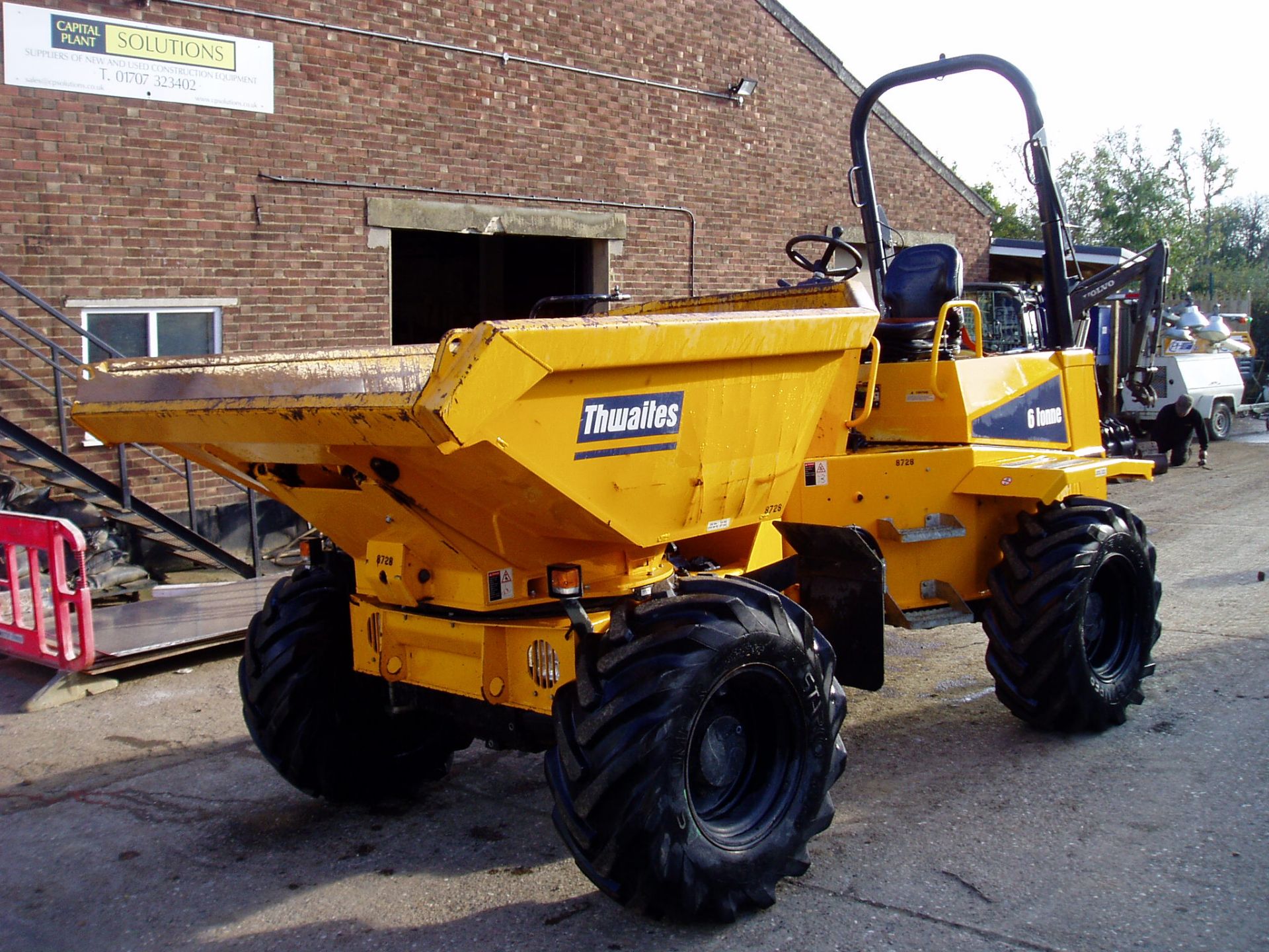 Thwaites 6 Ton Swivel Skip Dumper (SOL 05419) - Bild 12 aus 21