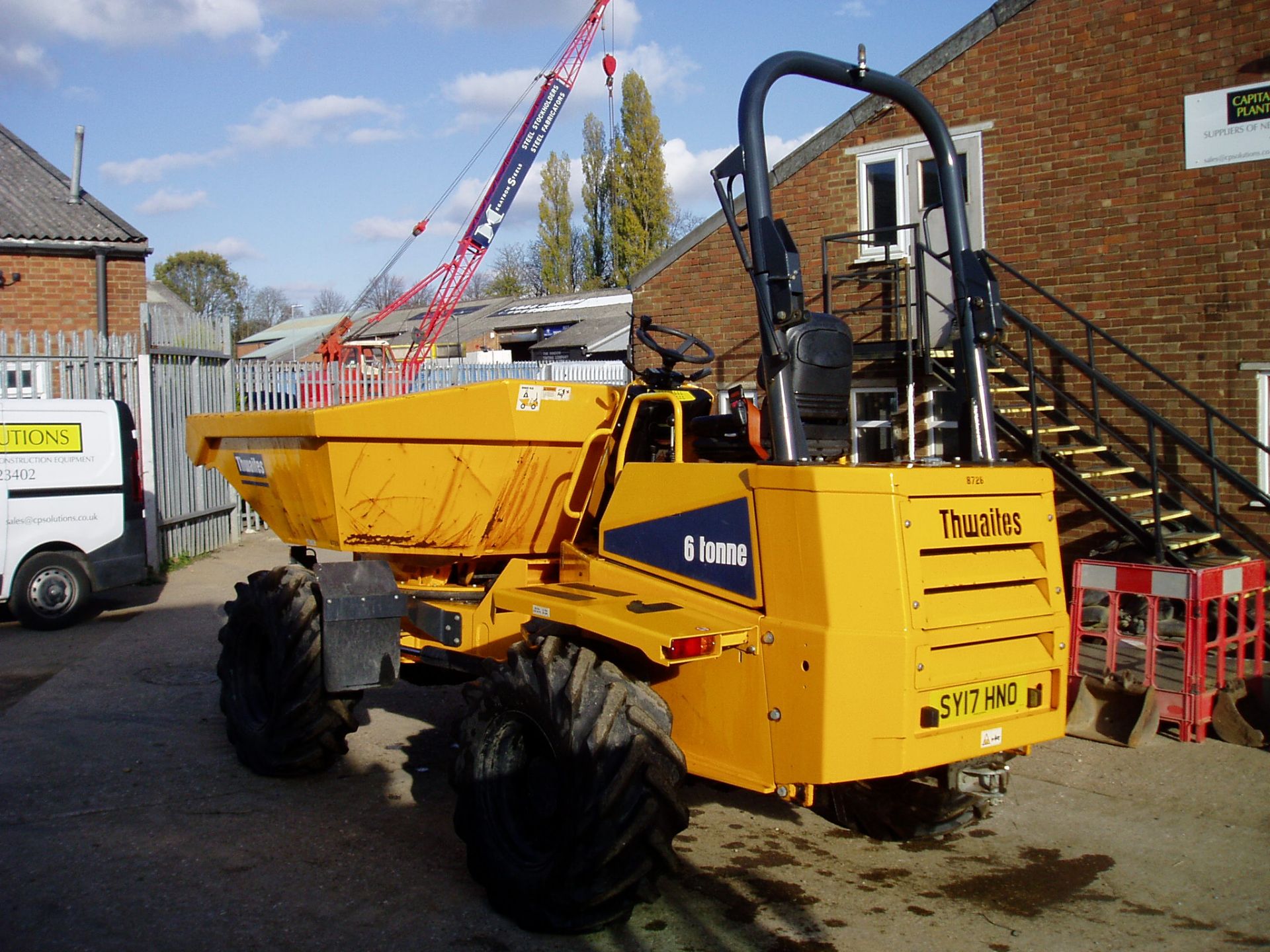 Thwaites 6 Ton Swivel Skip Dumper (SOL 05419) - Bild 2 aus 21