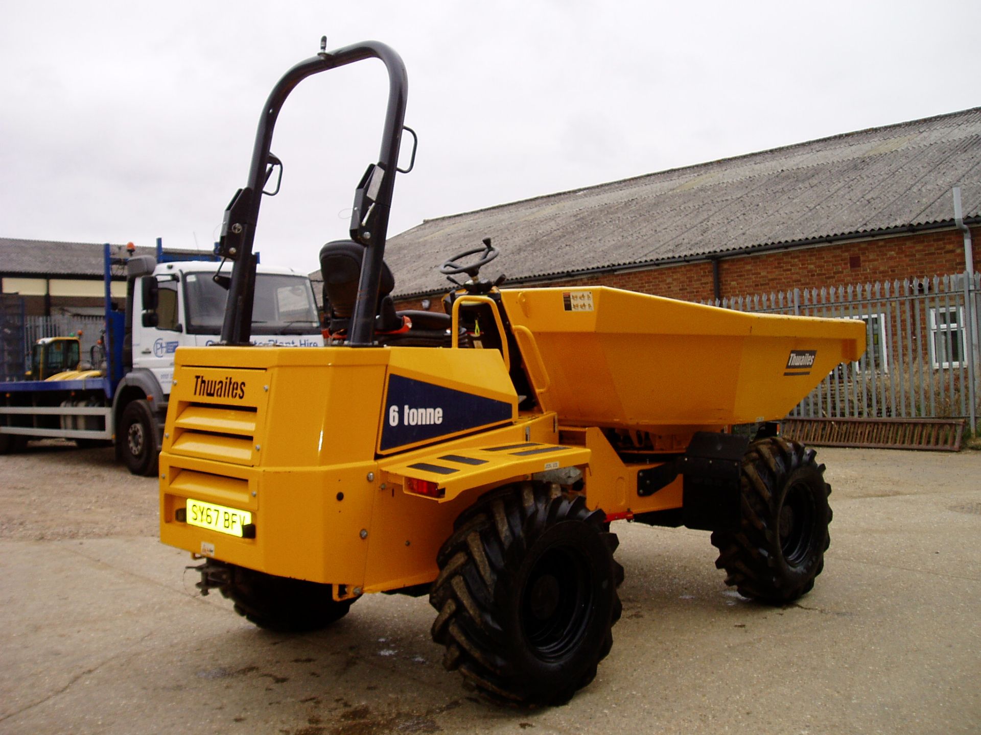 Thwaites 6 Ton Swivel Skip Dumper (SOL 05411) - Bild 13 aus 21