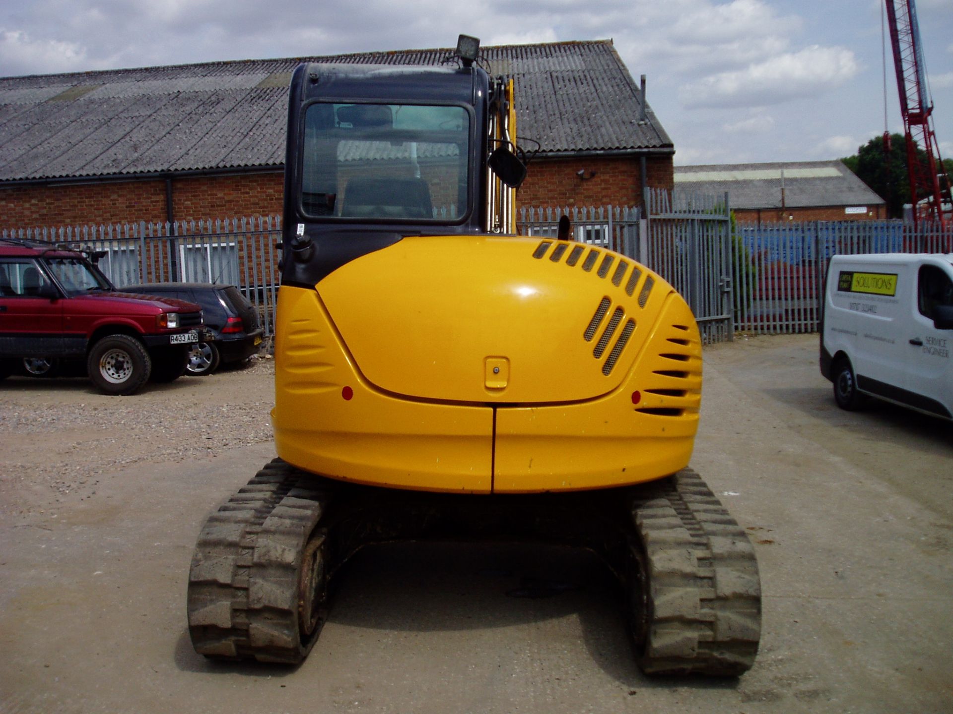 JCB 8085 ZTS Eco 8026Kgs Reduced Tail Swing Midi Excavator (SOL01471) - Bild 11 aus 21