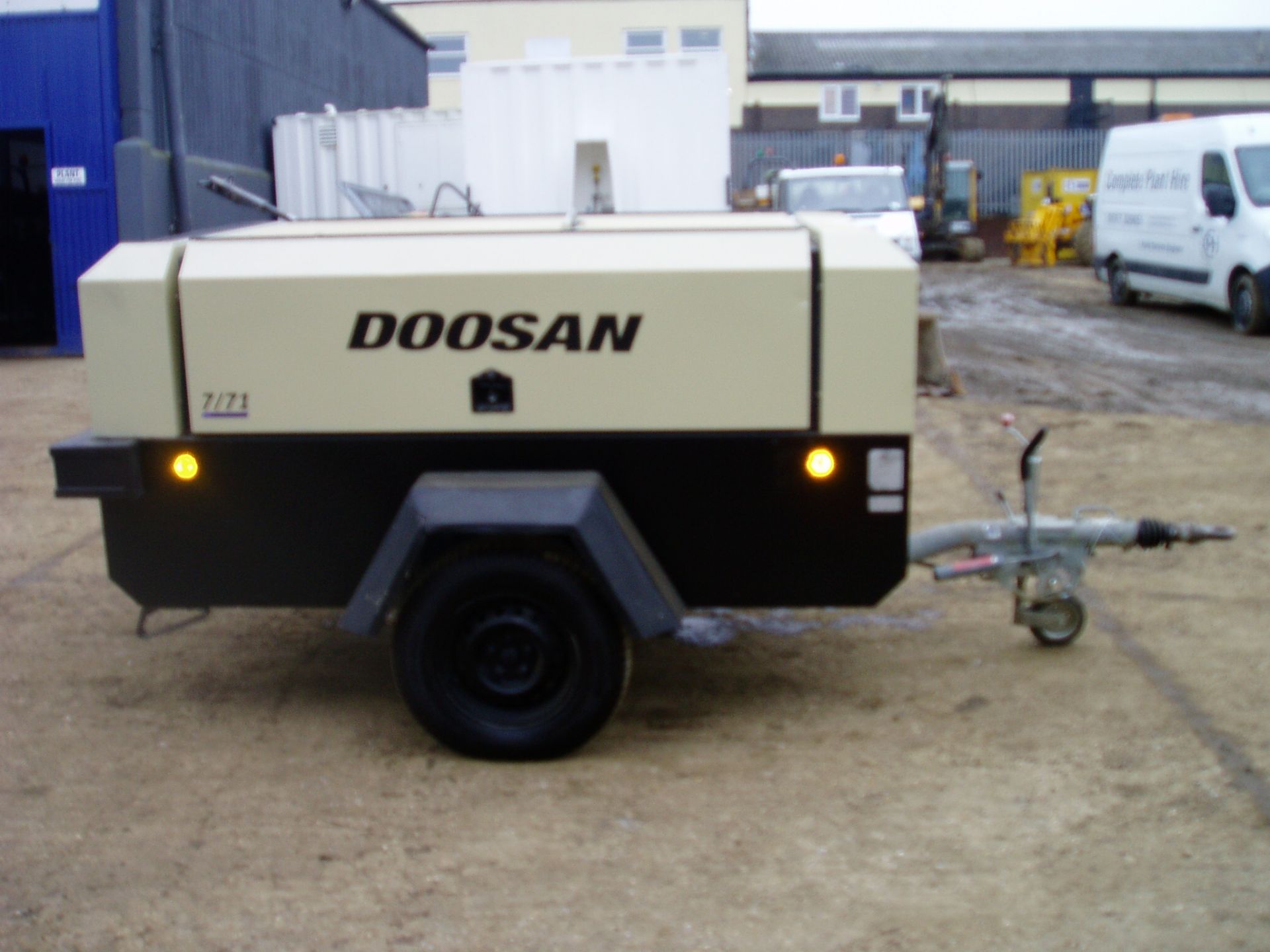 Doosan / Ingersoll Rand 7-71, 4 Tool Compressor (SOL 08083)