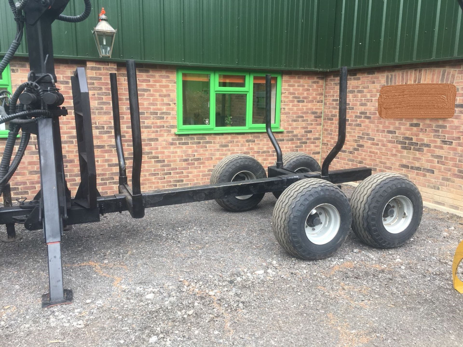 Forestry Timber Crane & Trailer With Winch. - Image 8 of 8