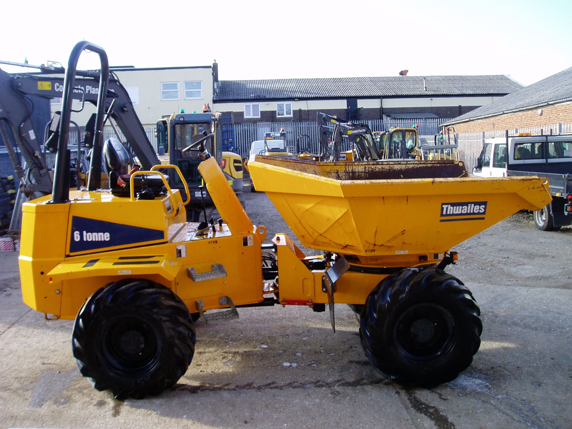 Thwaites 6 Ton Swivel Skip Dumper (SOL 05419) - Bild 7 aus 21