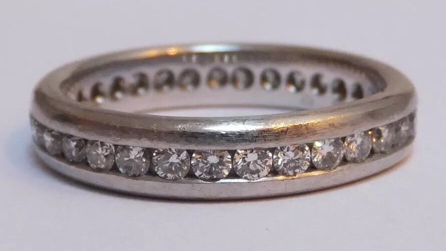Gold Diamond Eternity Ring 1.20 Carat - Image 4 of 6
