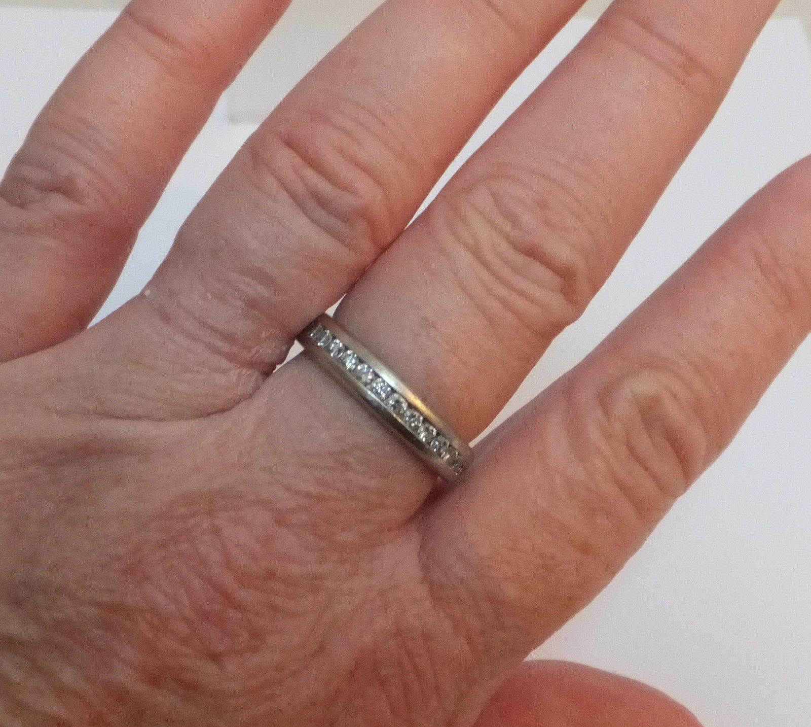 Gold Diamond Eternity Ring 1.20 Carat - Image 3 of 6