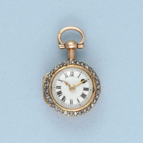 Very Rare Gold & Diamond Set Ring Watch (possibly Smallest Known Fusee Watch) - Image 3 of 11