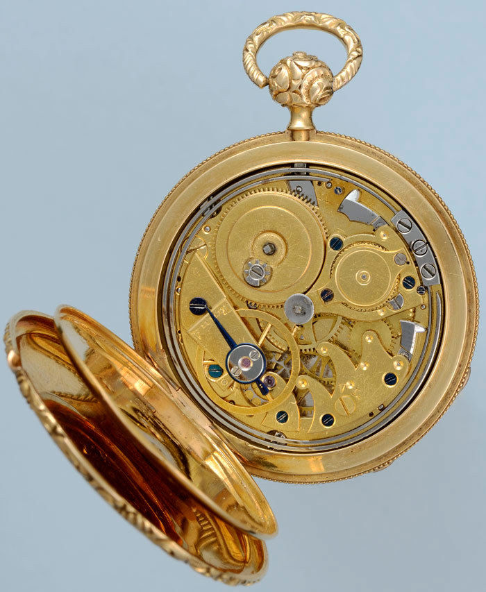 Small Swiss Quarter Repeating Cylinder Pocket Watch - Image 4 of 4